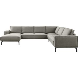 Hoekbank rechts Alburg grijs basic comfort