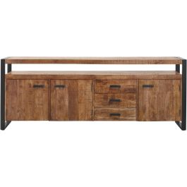 Dressoir Newhaven mangohout 80x210x43 cm