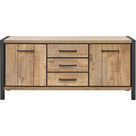 Dressoir Mantera 80x180x48 cm lichtbruin