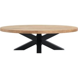 Salontafel Silvares 67x135 cm ovaal