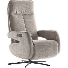 Relaxfauteuil Niland elektrisch grijs