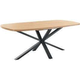 Uitschuifbare eettafel Caltana 200/260 cm mango Deens ovaal