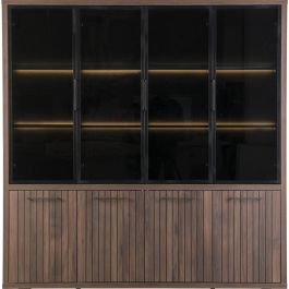 Verlichting Vitrinekast 4 deurs Tenino