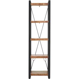 Boekenkast Newhaven mangohout 200x55x40 cm