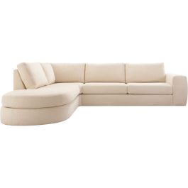 Hoekbank links Azara beige basic comfort