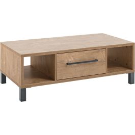 Salontafel Alva 125x68 cm old teak rechthoekig