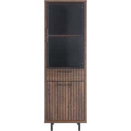 Opbergkast Tenino 200x65x45 cm bruin