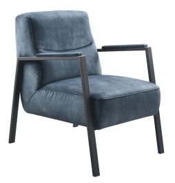 SAFIRA Fauteuil stof adore 56-petrol