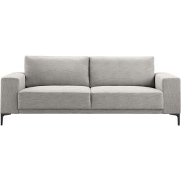 3 zitsbank Clanton grijs basic comfort