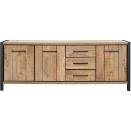 Dressoir Mantera 80x236x48 cm lichtbruin