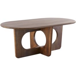 Eettafel Aseri mangohout 200x100 cm Deens ovaal