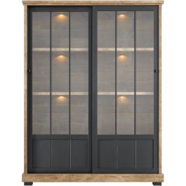Vitrinekast Ladonia 188x143x50 cm