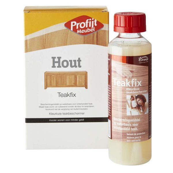 Teakfix kleurloze teakbeschermer