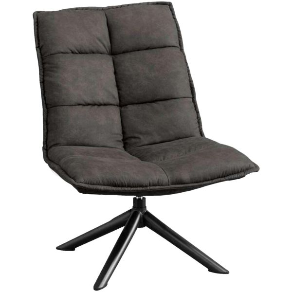 Draaifauteuil Calpe antraciet