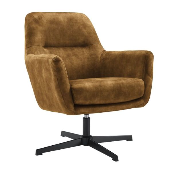 Draaifauteuil Tarkio cognac