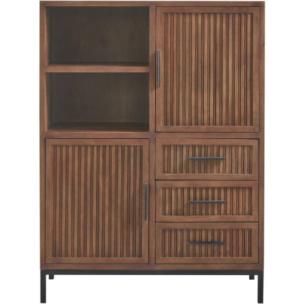 Opbergkast Maverna 136,5x102x40 cm bruin