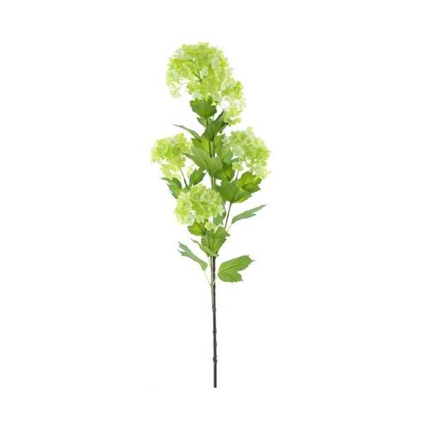 Kunstbloem Viburnum groen
