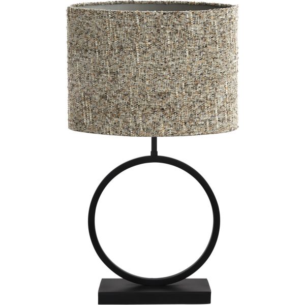 Tafellamp Alviano zwart