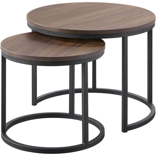 Bijzettafelset Budrio 45 en 60 cm rond