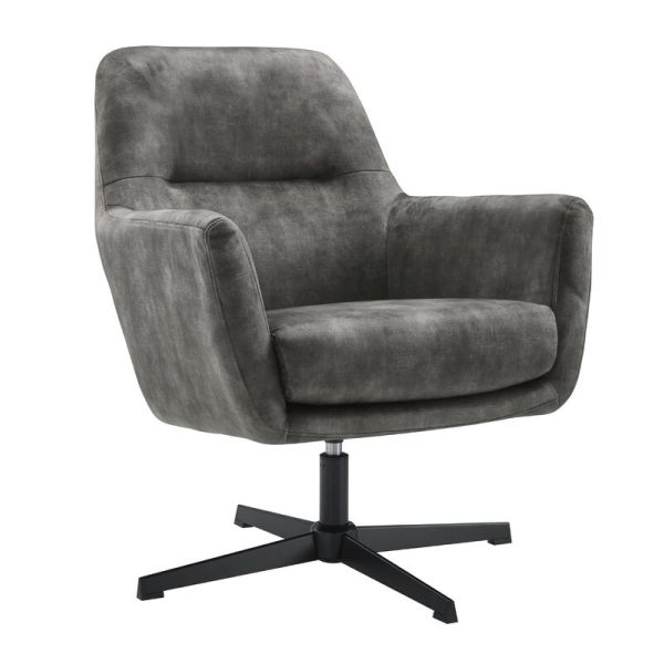 Draaifauteuil Tarkio antraciet