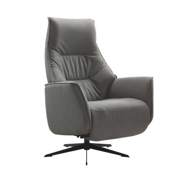 Relaxfauteuil Clay grijs