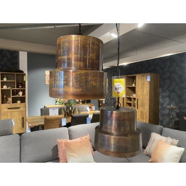 Set van 2 hanglampen Abanto