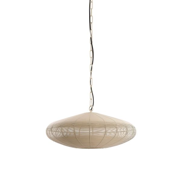 Hanglamp Ahero 20x51 cm beige