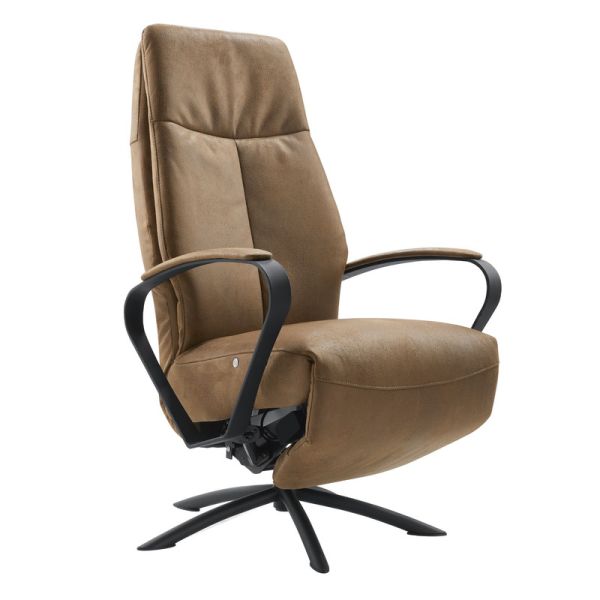 Relaxfauteuil Beltra bruin small elektrisch verstelbaar
