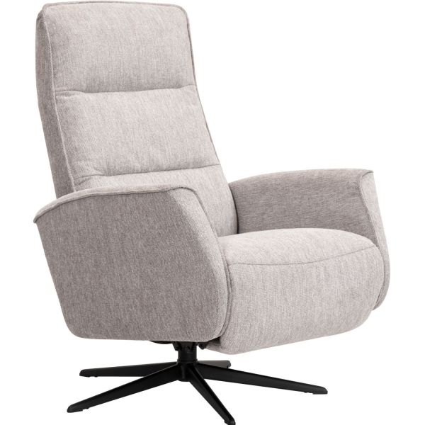 Relaxfauteuil Hezia medium grijs
