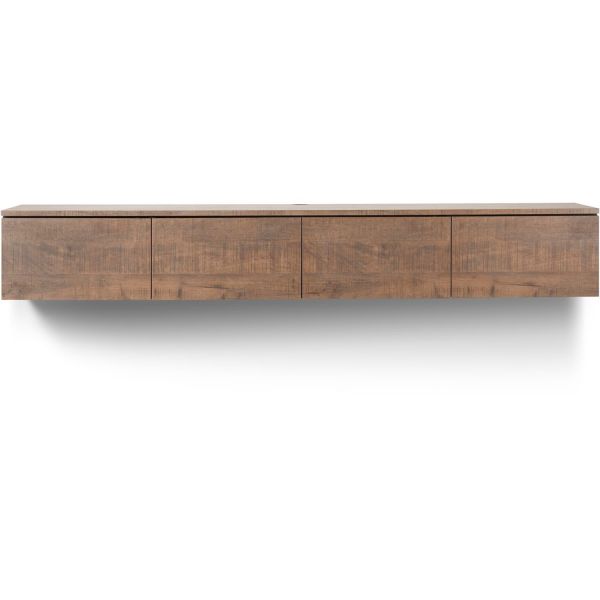 TV-meubel Selero 241 cm bruin