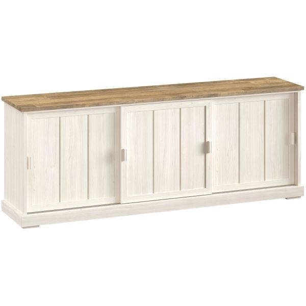 Dressoir Eldora 233 cm	met 3 schuifdeuren
