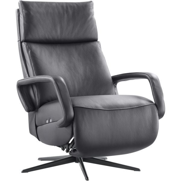 Relaxfauteuil Orona elektrisch large zwart