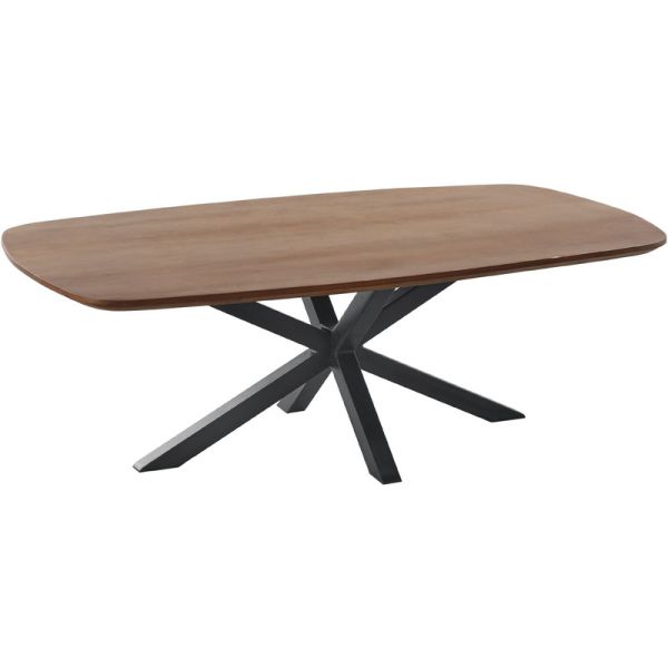Salontafel Maverna 120x70 ovaal bruin