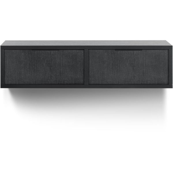 TV-meubel Verdio 127 cm zwart