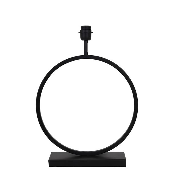 Lampvoet Alviano 40x12 zwart