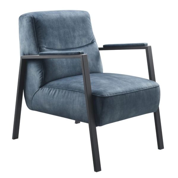 SAFIRA Fauteuil stof adore 56-petrol