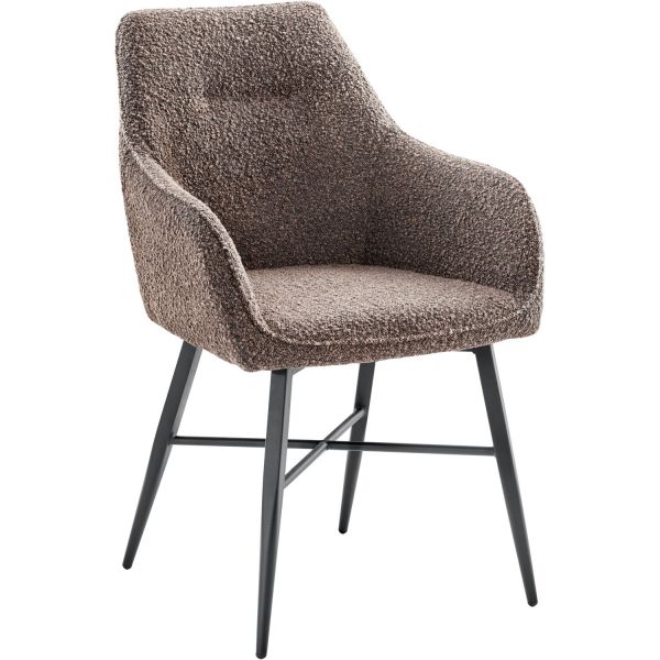 Armstoel Pella bruin