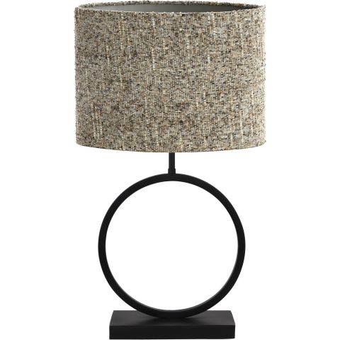 Tafellamp Alviano zwart