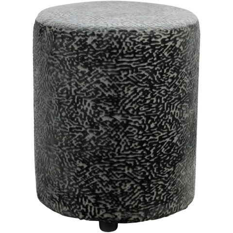 Poef Brody 38 cm zwart