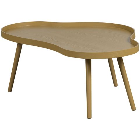 Bijzettafel Aviro 100 cm bruin organisch