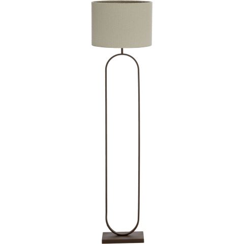 Vloerlamp Balook bruin