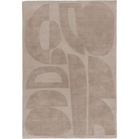 Vloerkleed Brusly 160x230 cm lichtgrijs