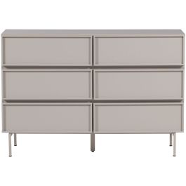 Ladekast Forieo 120 cm grijs