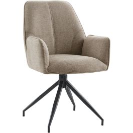 Eetkamerstoel Parson draaibaar taupe