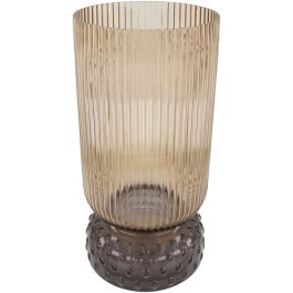 Vaas Badula medium transparant bruin