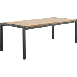 Eettafel Mantera 220x100 cm rechthoekig lichtbruin