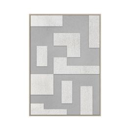Schilderij Kolding 120x80 cm beige lijst