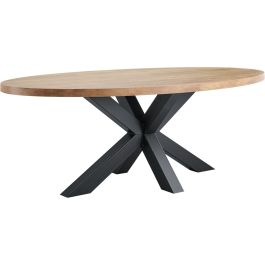 Eettafel Silvares 225x120 cm ovaal