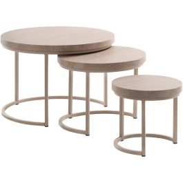 Salontafel Istrana 75,55 en 40 cm rond