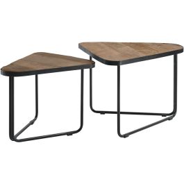 Bijzettafelset Ussita natural